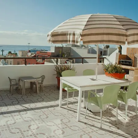 Apartment Atico With Terrace - Heart Of Cristianos Arona (Tenerife)